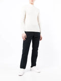 N.Peal mock neck knitted jumper