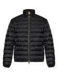 Versace jacquard padded jacket
