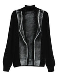 MM6 Maison Margiela sweater with stand collar