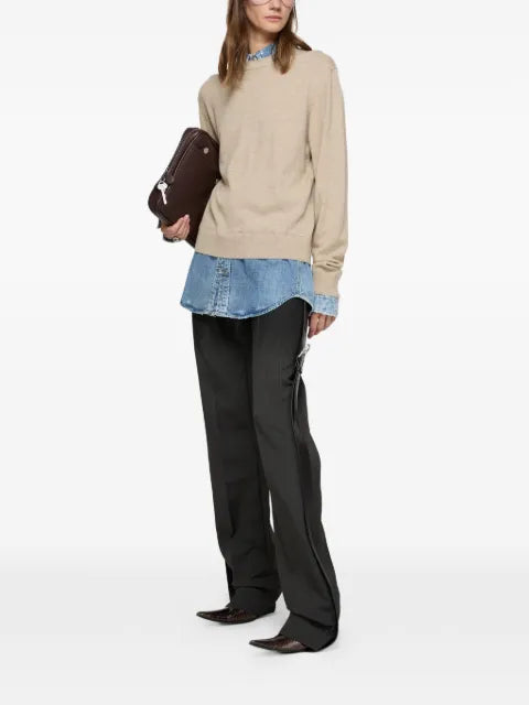 Acne Studios layered wool sweater
