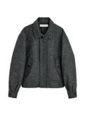 Sunflower Harrington herringbone-pattern jacket