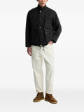 Barbour Ursula tartan-print buckled-collar jacket