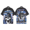 Godspeed Born to Raise Hell Distressed Graphic T-Shirt