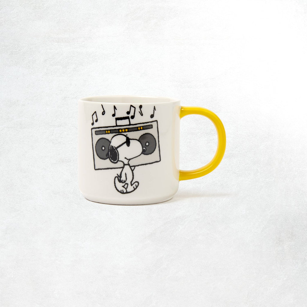 Peanuts by Magpie Mug: Music is Life Boombox
